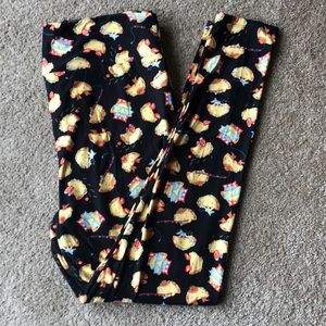 🌮LulaRoe Taco Leggings TC2